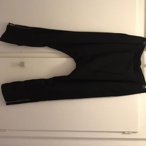 F21 black joggers